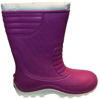 Pige gummistøvle med uld for - nu nedsat