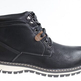 Sort herrestøvle smart og med god pasform, nu 200 kr